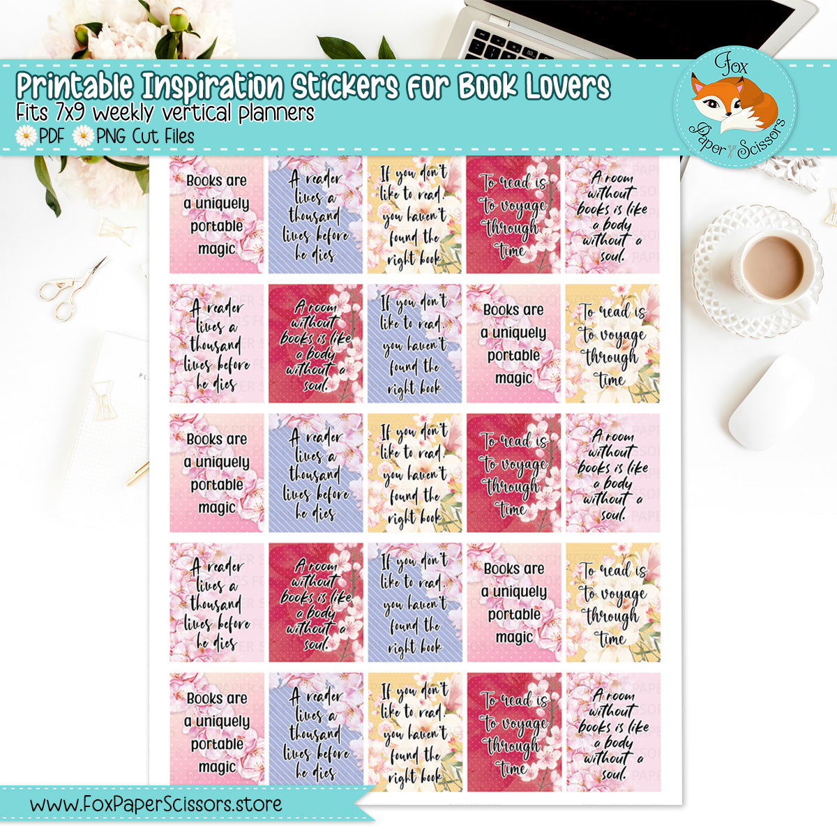 Cherry Blossom | Readers Inspiration Stickers