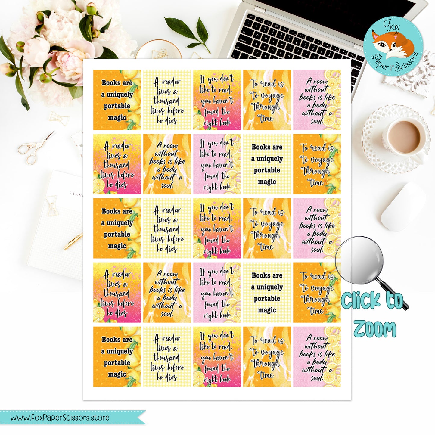 Lemonade | Readers Inspiration Stickers