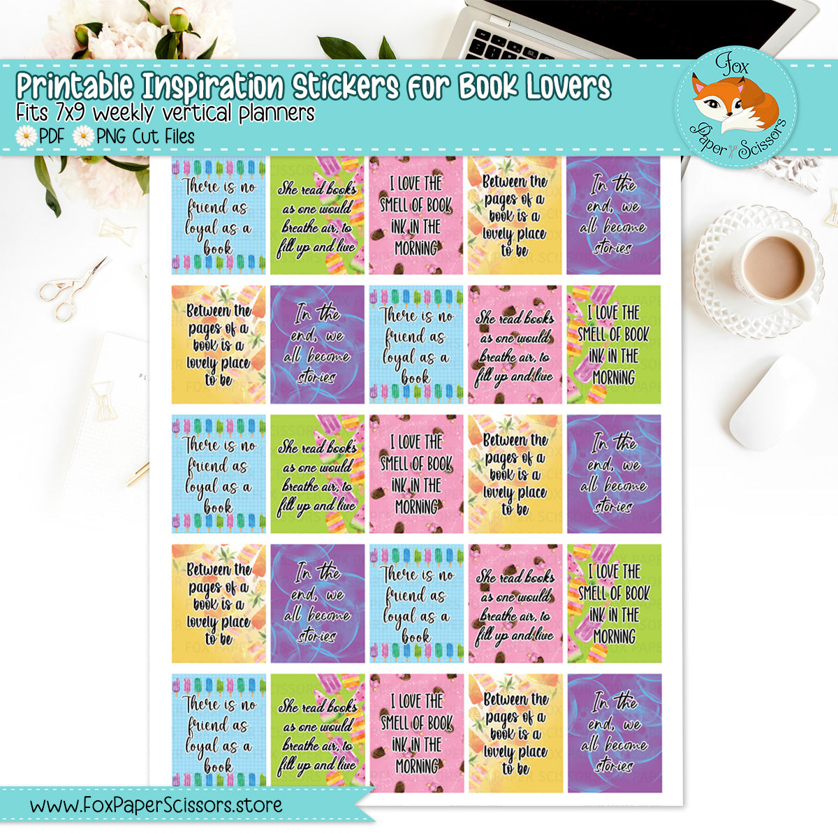 Popsicles | Readers Inspiration Stickers