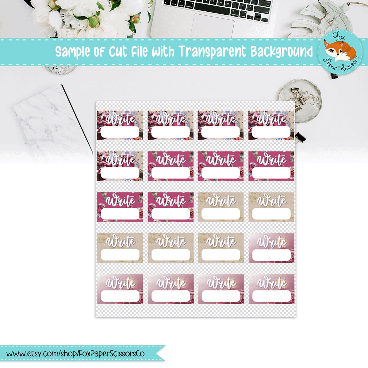 Mulled Wine | Printable Writer Task Stickers