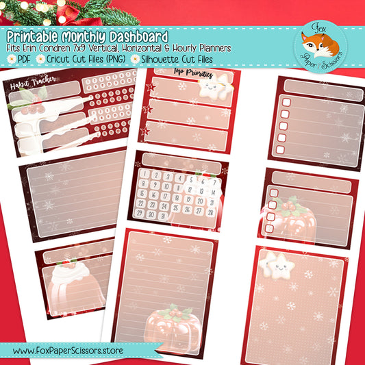 Christmas Treats | EC Printable Monthly Dashboard
