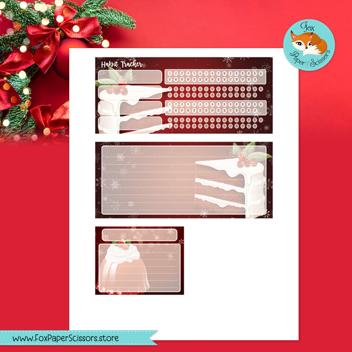 Christmas Treats | EC Printable Monthly Dashboard