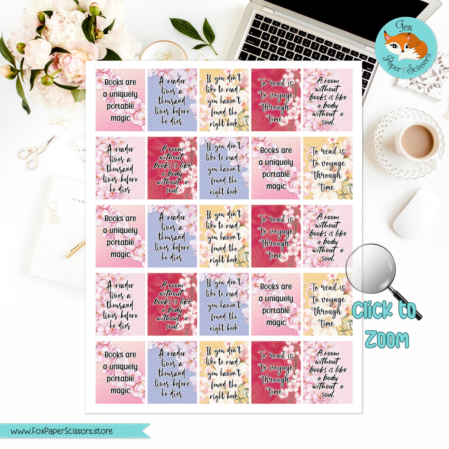 Cherry Blossom | Readers Inspiration Stickers