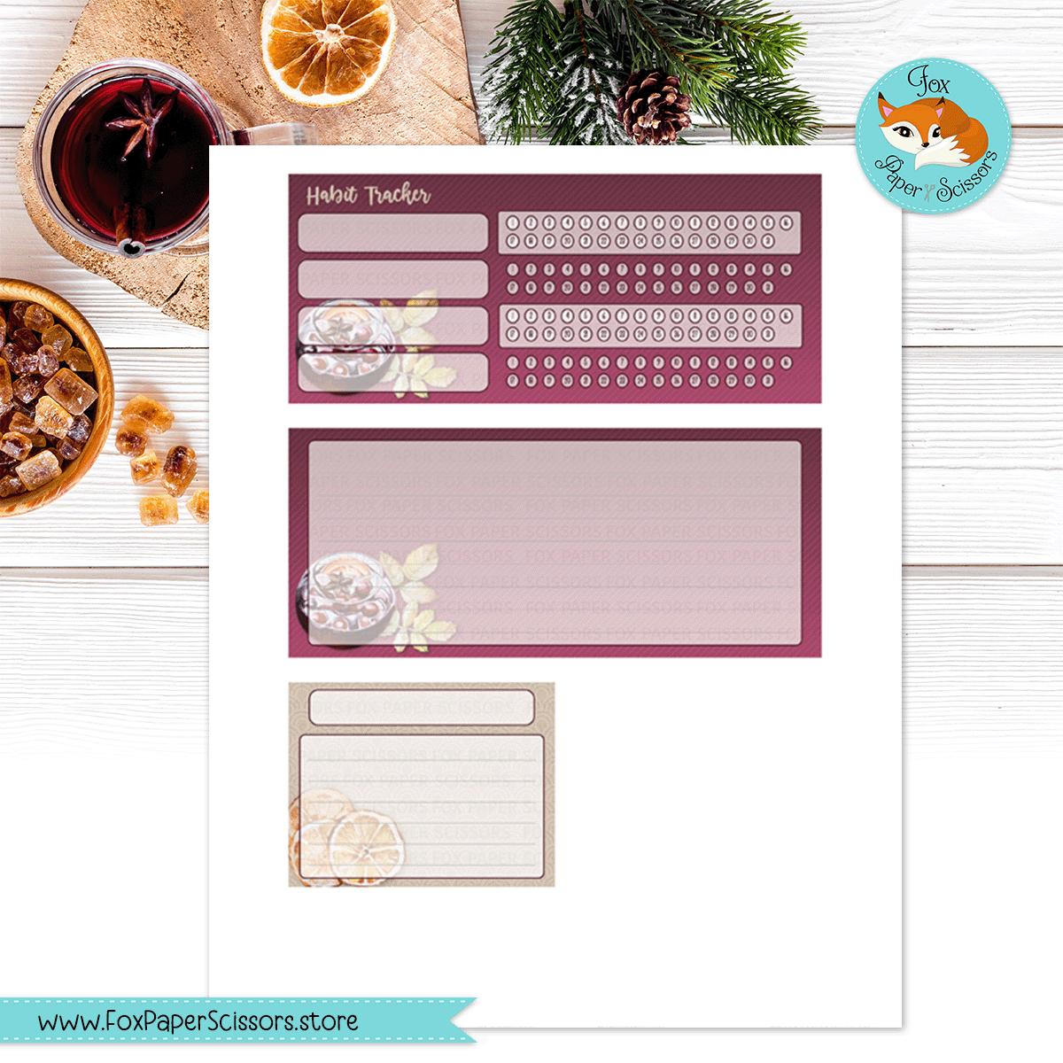 printable monthly dashboard,printable,planner dashboard,planner sticker,dashboard,sticker,erin condren,ec, ecvl,digital,download,cricut,print and cut,vertical,layout,7x9,fall,autumn,harvest,wine,mulled, mulling,spice,burgundy,winter,september,october