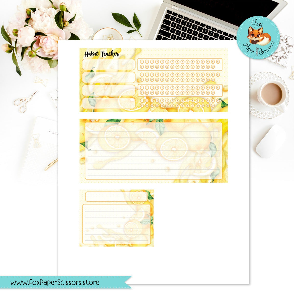 Lemonade | EC Printable Monthly Dashboard