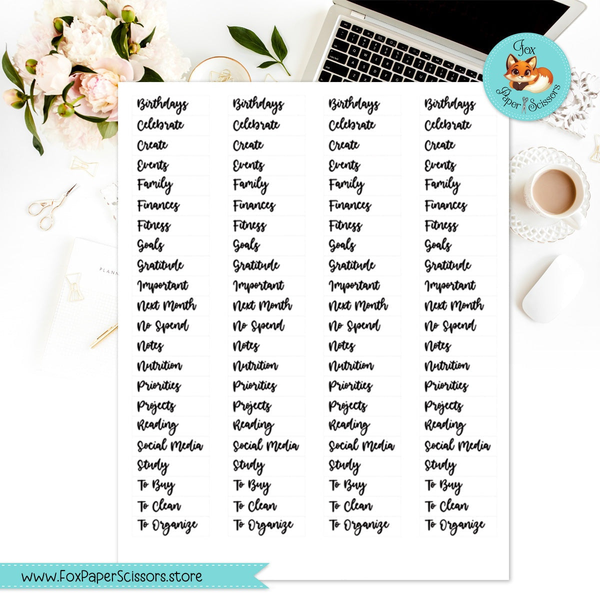 Lemonade | HP Printable Monthly Dashboard